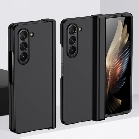Olixar Black Fortis Case with Protective Hinge - For Samsung Galaxy Z Fold5