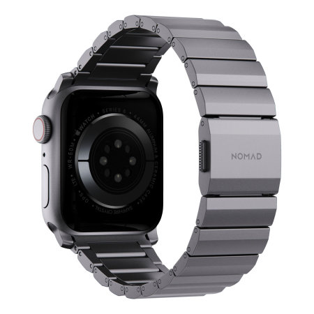 Space grey metal apple best sale watch band