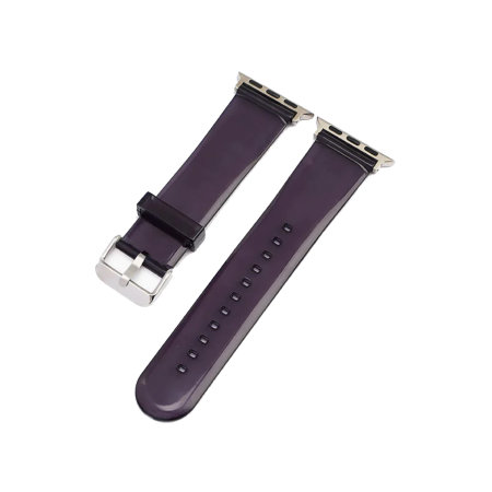 Olixar Black Full Cover TPU Watch Strap - For Apple Watch Series 5 44mm