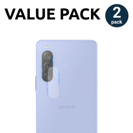 Olixar 2 Pack Tempered Glass Camera Protectors - For Sony Xperia 10 V