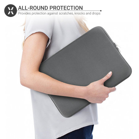 Olixar Neoprene Grey Protective Sleeve - For Google Pixel Tablet