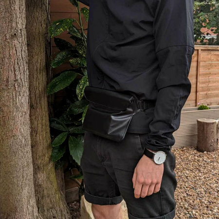 Black waterproof fanny pack best sale