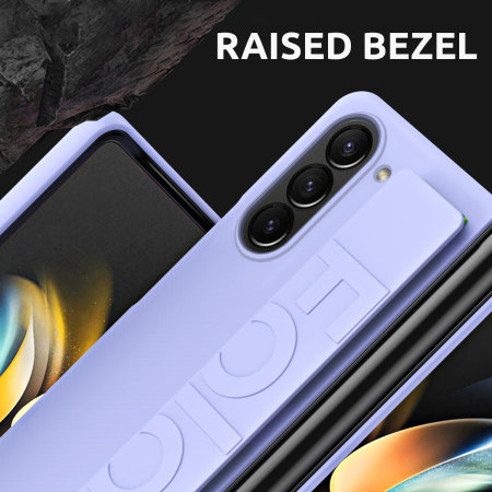 Olixar Purple Protective Case with Strap - For Samsung Galaxy Z Fold5