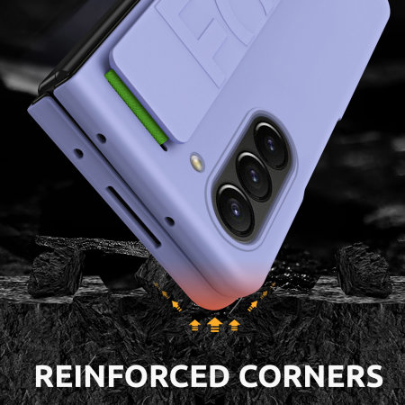 Olixar Purple Protective Case with Strap - For Samsung Galaxy Z Fold5