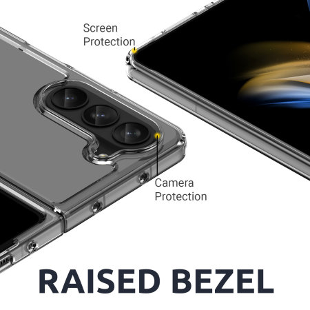 Olixar Exoshield Clear Tough Bumper Case - For Samsung Galaxy Z Fold5