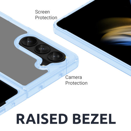 Olixar Exoshield Light Blue Case - For Samsung Galaxy Z Fold5