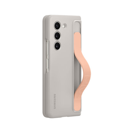 Official Samsung Sand Standing Cover with Strap Case - For Samsung Galaxy Z Fold5