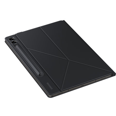 Official Samsung Black Smart Book Cover Case with S Pen Holder - For Samsung Galaxy Tab S9 Ultra