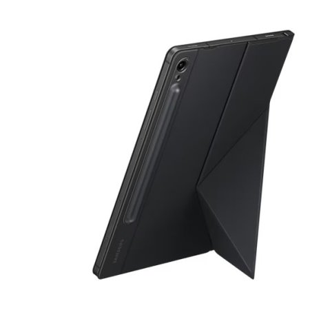 Official Samsung Black Smart Book Cover Case with S Pen Holder - For Samsung Galaxy Tab S9