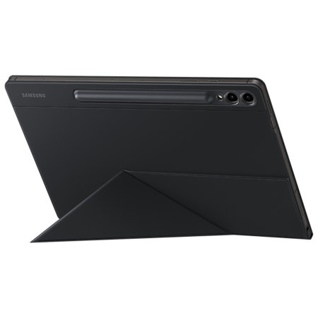 Official Samsung Black Smart Book Cover Case with S Pen Holder - For Samsung Galaxy Tab S9 Plus