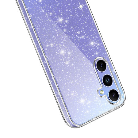 Olixar Clear Glitter Tough Case - For Samsung Galaxy S23