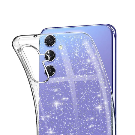 Olixar Clear Glitter Tough Case - For Samsung Galaxy S23