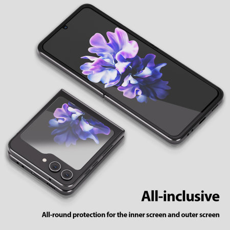 2x BROTECT HD-Clear Film de protection d'écran pour Samsung Galaxy Z Flip 5  (Avant+Arrière)