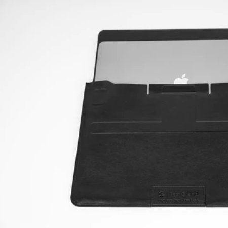 SwitchEasy EasyStand Black Leather Sleeve and Stand - For MacBook Air 15" 2023