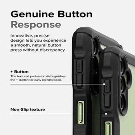 Ringke Fusion X Black Tough Case - For Samsung Galaxy A14