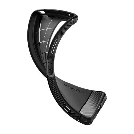 Spigen Matte Black Rugged Armor Case - For Sony Xperia 1 V