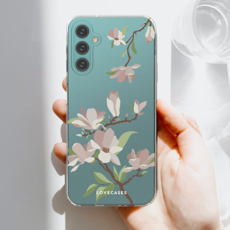 LoveCases White Cherry Blossom Gel Case - For Samsung Galaxy A14