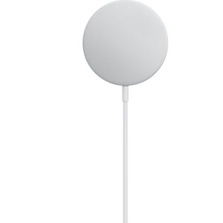 Official Apple White MagSafe Qi Enabled Fast Wireless Charger - For iPhone 15 Pro
