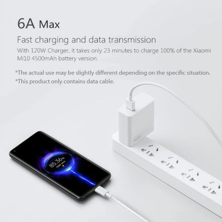 Official Xiaomi 120W USB-A to USB-C Charge and Sync 1m Cable
