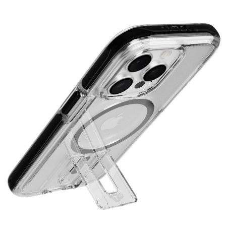 Tech21 EvoCrystal Clear MagSafe Case with Kickstand - For iPhone 15 Pro