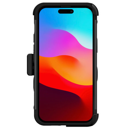 Zizo Bolt Black Tough Case and Screen Protector -  For iPhone 15 Pro Max