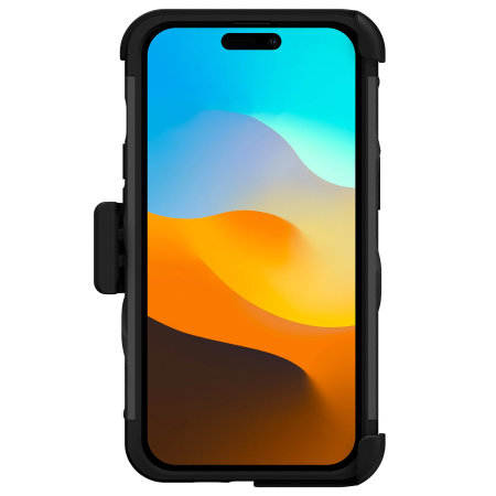 Zizo Bolt Black Tough Case and Screen Protector -  For iPhone 15