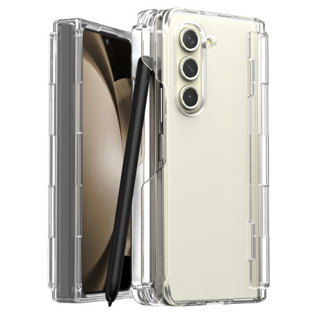 Araree Nukin 360 P Clear Matte Case with Hinge Protection & S Pen ...