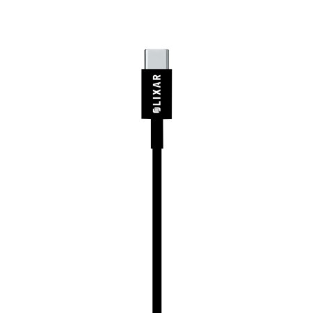 Olixar Basics Black 1m USB-C to USB-C Charge and Sync Cable - For iPhone 15 Pro Max