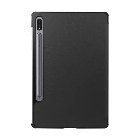 Olixar Black Leather-Style Case with S Pen Holder  - For Samsung Galaxy Tab S9 Ultra