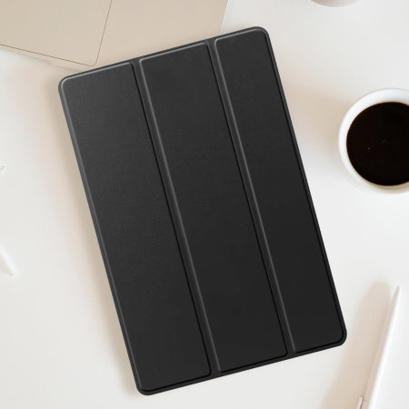 Olixar Black Leather-Style Case with S Pen Holder  - For Samsung Galaxy Tab S9 Ultra