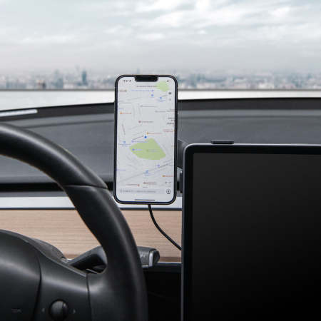 Spigen OneTap Pro MagSafe Car Charger/Car Holder for Tesla