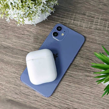 White Soft Silicone Case - For AirPods 1 & 2
