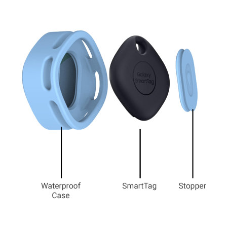 Olixar Blue Waterproof Silicone Pet Collar Case - For Samsung