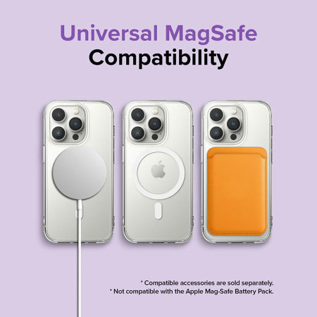 Ringke Fusion MagSafe Matte Clear Case - For iPhone 15 Pro Max