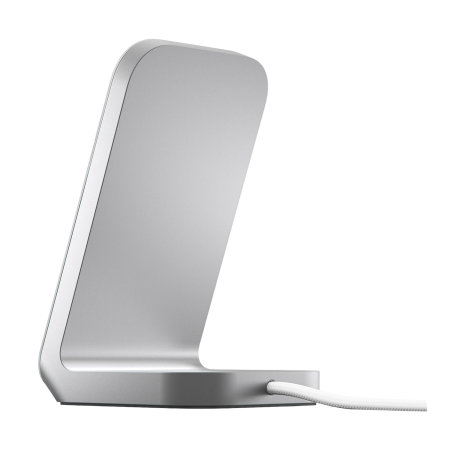 Nomad Stand One 15W MFi MagSafe Wireless Charger Stand - Silver