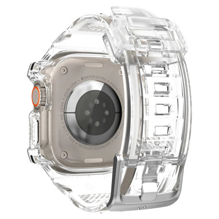 Buy Spigen Rugged Armor TPU Case for Apple Watch Series SE 2, SE, 8, 7, 6,  5 & 4 (45mm / 44mm) (Shock-Absorbent Layer, White) Online – Croma