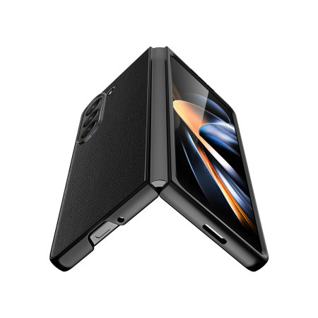 Olixar Eco-Leather Black Case - For Samsung Galaxy Z Fold5