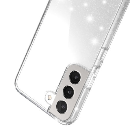 Olixar Clear Glitter Tough Case - For Samsung Galaxy S21