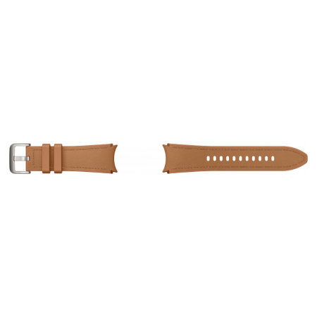 Official Samsung Camel Hybrid Eco-Leather Band (S/M) - For Samsung Galaxy Watch 6