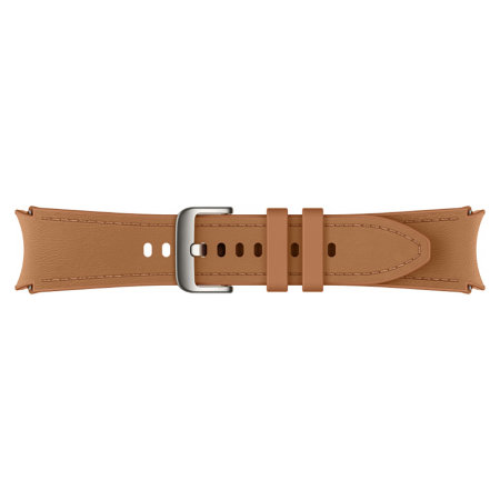 Official Samsung Camel Hybrid Eco-Leather Band (S/M) - For Samsung Galaxy Watch 6