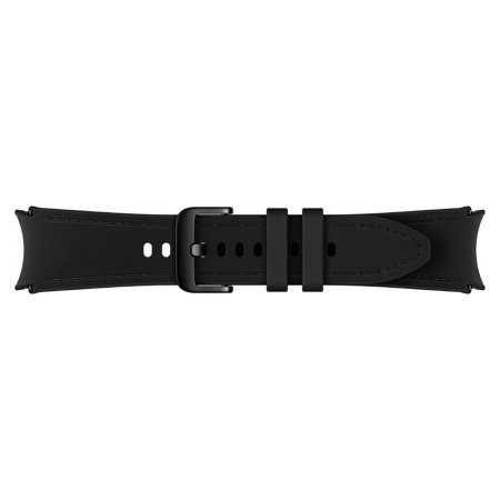 Official Samsung Black Hybrid Eco-Leather Band (S/M) - For Samsung Galaxy Watch 6