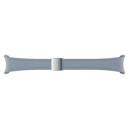 Official Samsung Blue D-Buckle Hybrid Eco-Leather Band (S/M) - For Samsung Galaxy Watch 6