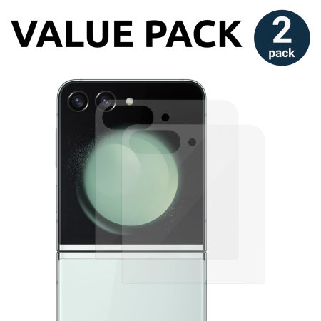 Olixar Two Pack Front Screen Film Screen Protectors - For Samsung Galaxy Z Flip5
