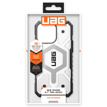 UAG Pathfinder Magsafe Clear Case - For iPhone 15 Pro Max - Mobile Fun  Ireland
