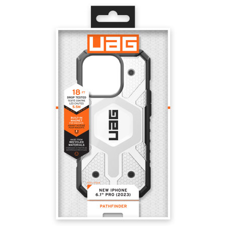 UAG Pathfinder Magsafe Clear Case - For iPhone 15 Pro - Mobile Fun Ireland