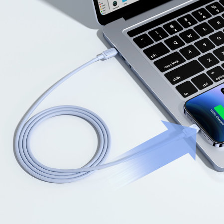 Joyroom Blue 1.2m USB-C to Lightning Charge and Sync Cable