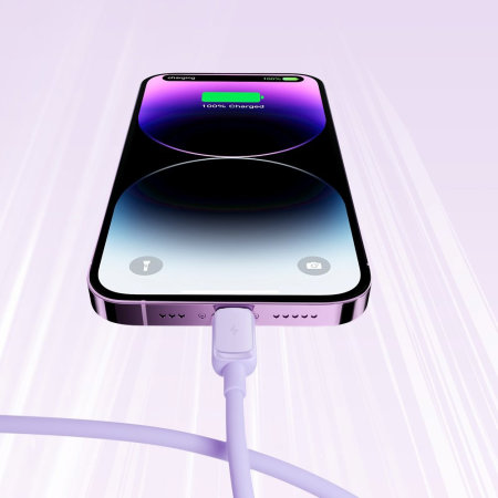 Joyroom Purple 1.2m USB to Lightning Charge and Sync Cable