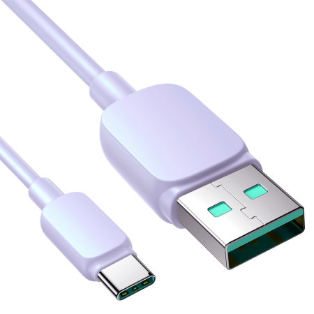 Joyroom Purple 1.2m USB to USB-C Charge and Sync Cable
