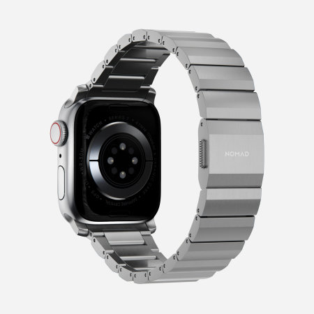 Nomad Silver Titanium Band - For Apple Watch Series 7 41mm