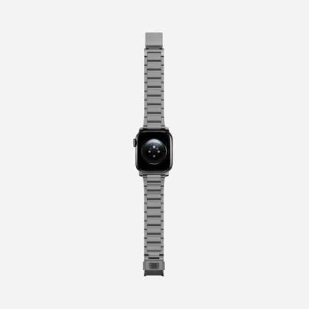Nomad Silver Titanium Band - For Apple Watch Series 7 41mm